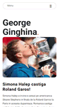 Mobile Screenshot of georgeginghina.com