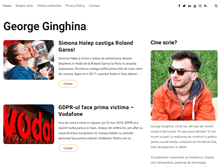 Tablet Screenshot of georgeginghina.com